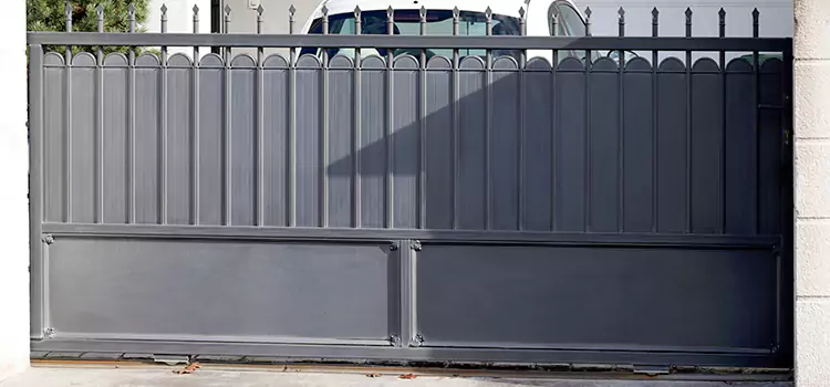 Metal Driveway Gate Installation North Miami Beach