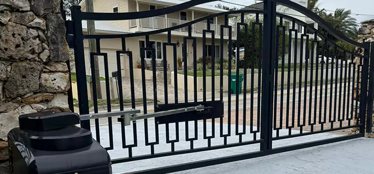 Swing Gate Opener with Keypad North Miami Beach
